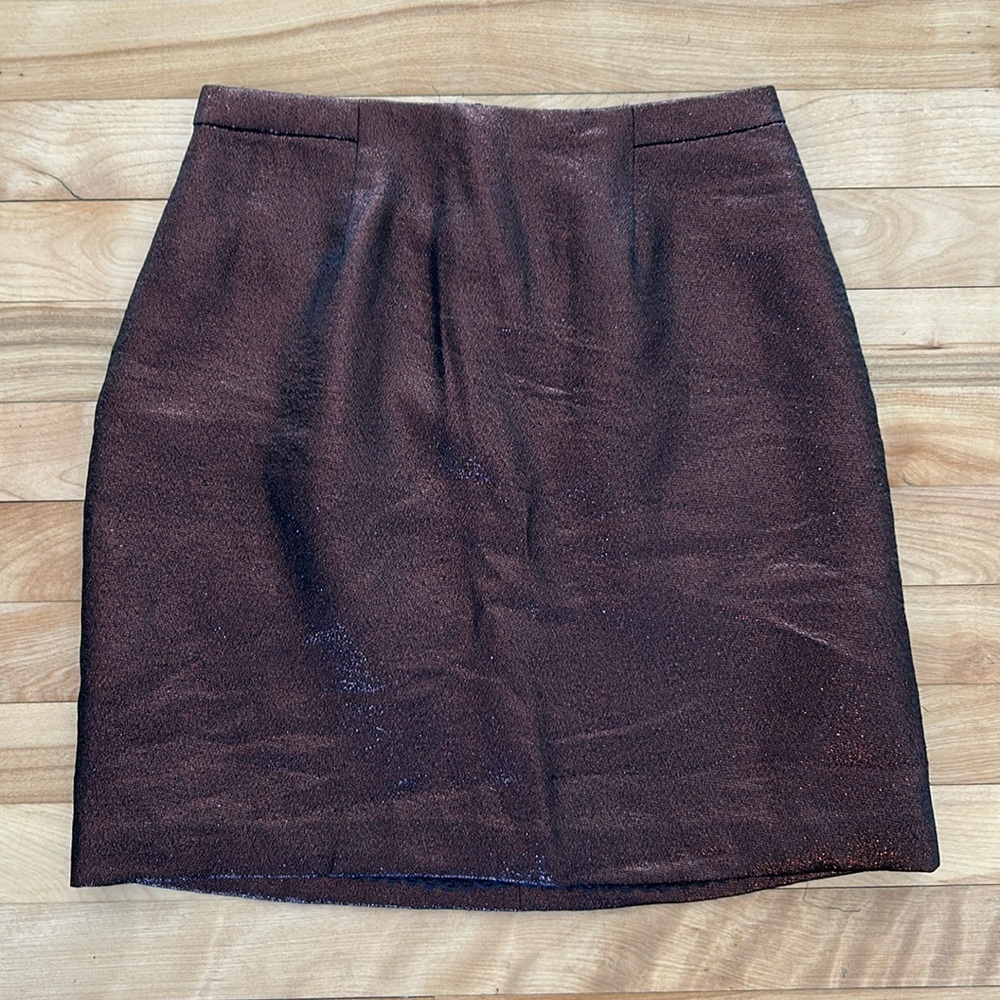 LEIFSDOTTIR Bronze Mini Skirt